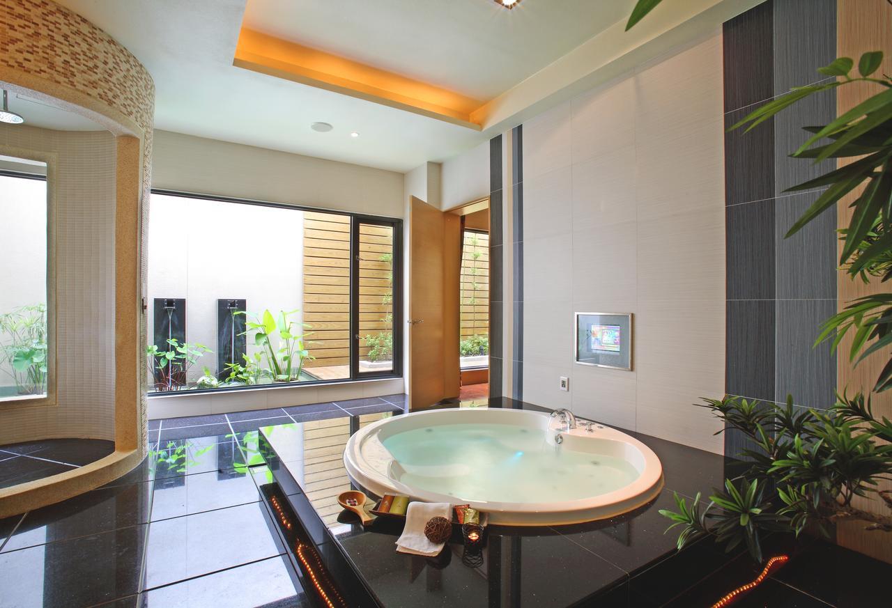 Spring Spa Motel Dali Bagian luar foto